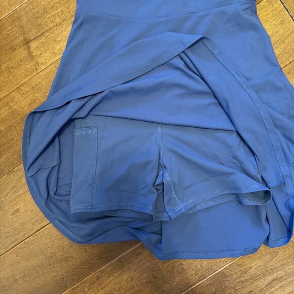RW&Co Blue Tennis Dress – Built-In Shorts w/ Pockets – Size S – VGUC - Picture 3 of 8